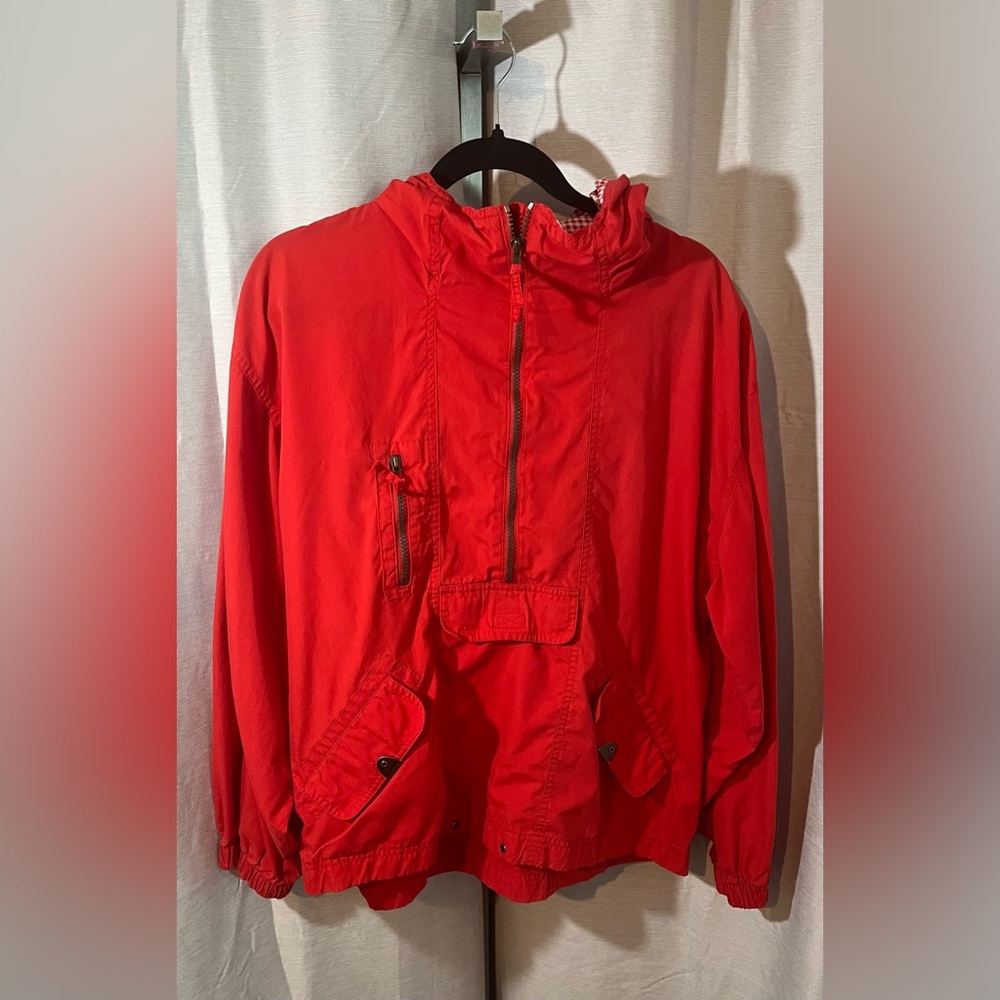 Red ATLANTIC BEACH jacket size M [H-24]